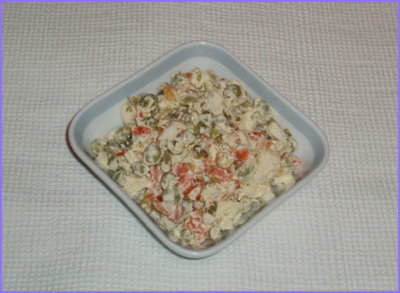 ketogenic diet - french salad